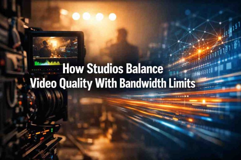 How Studios Balance Video Quality With Bandwidth Limits